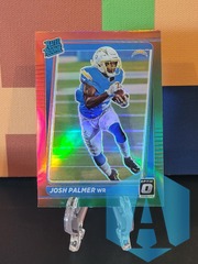 2020 Optic Rated Rookie Josh Palmer #P-277 Red Green Prizm SP RC Chargers